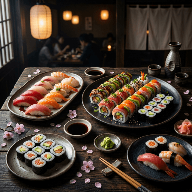 Japanese cuisine — Sakura restaurant