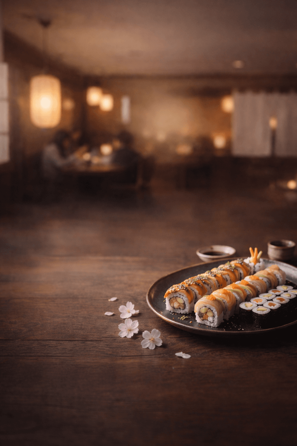 Интерьер ресторана Сакура