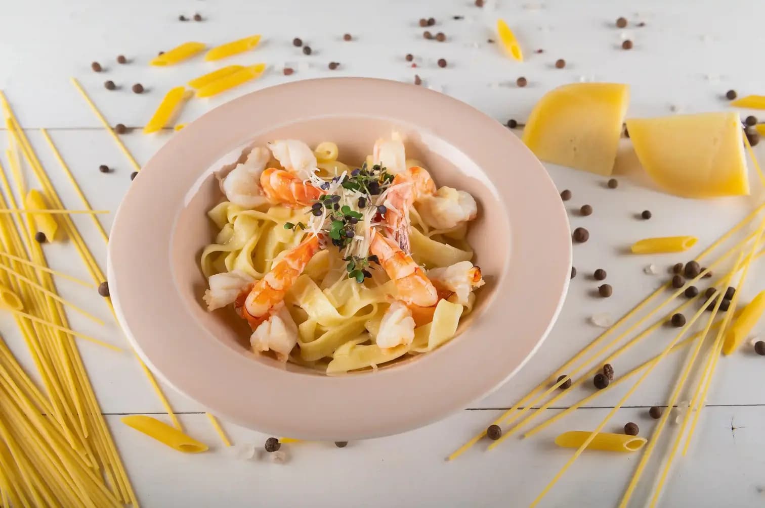 Фетучини Альфредо