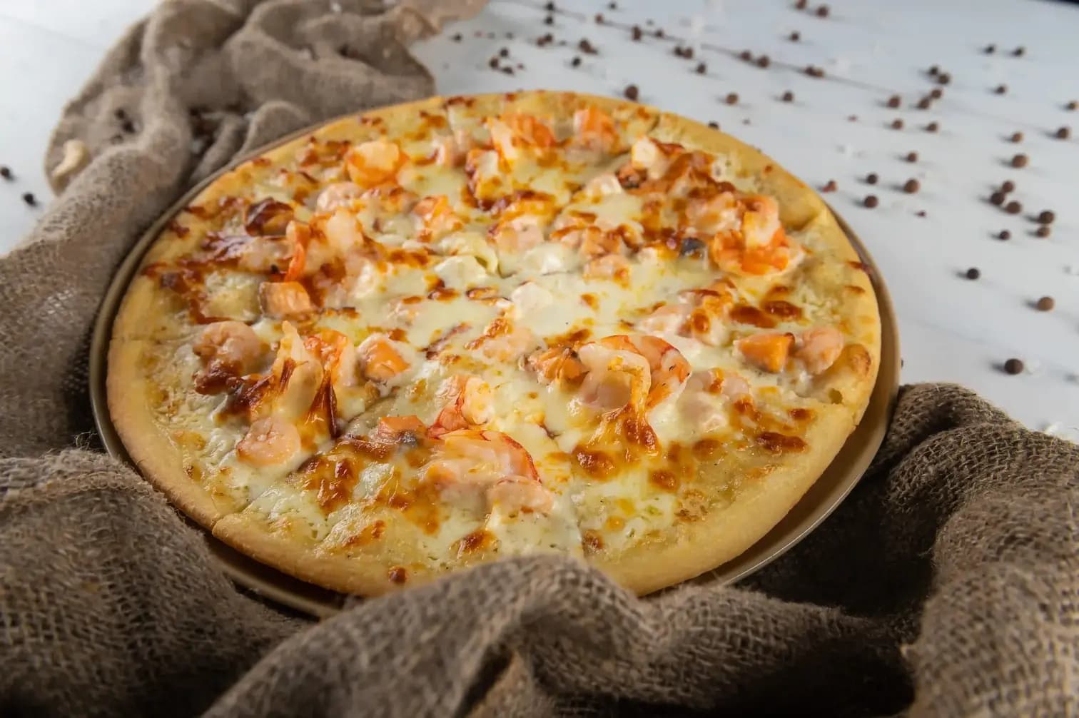 С морепродуктами