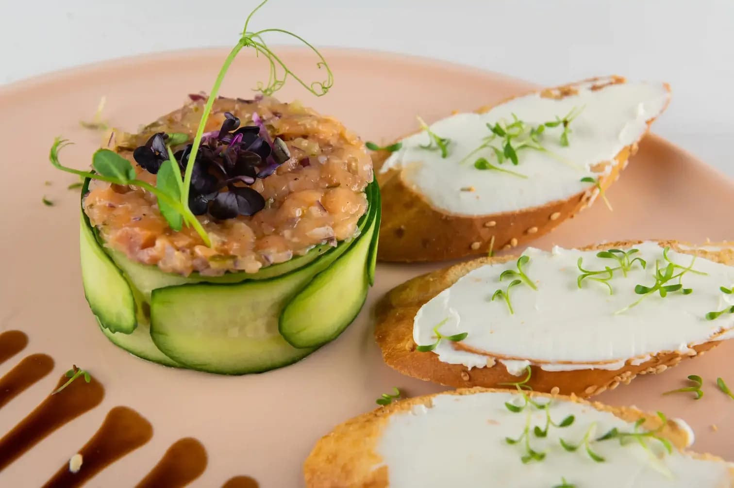 Тар-тар из семги